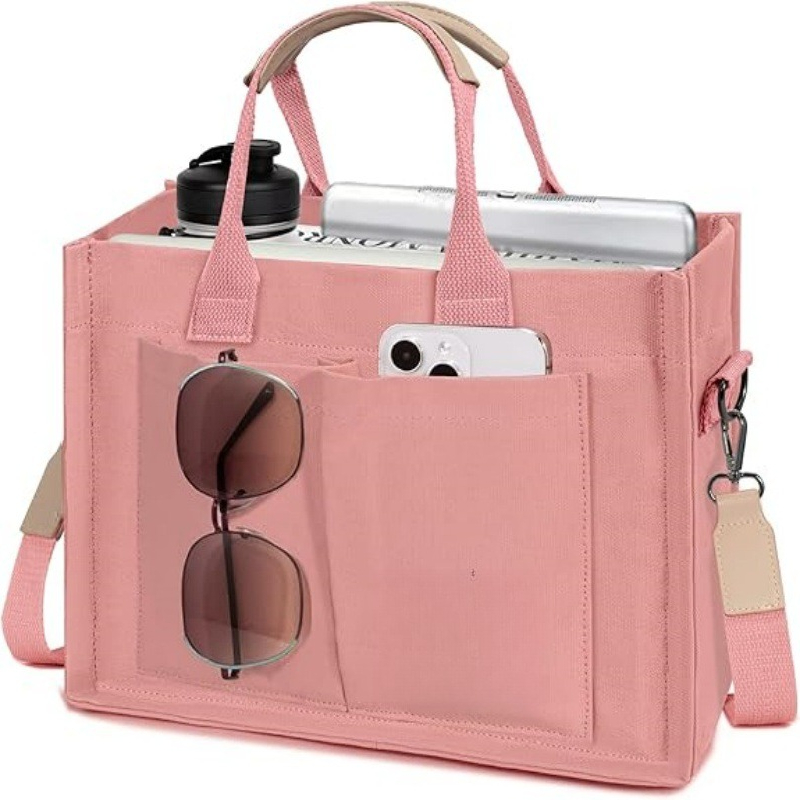 Women Bags For Work - Women Large Canvas Tote Bag with