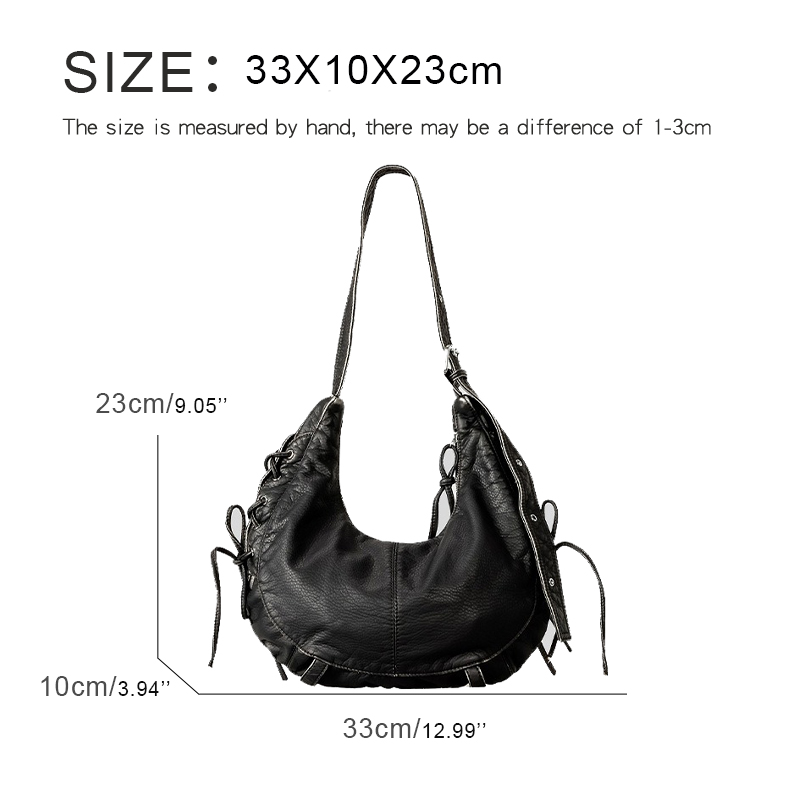 Women Bags Premium Brands - Premium washed PU leather handbags for