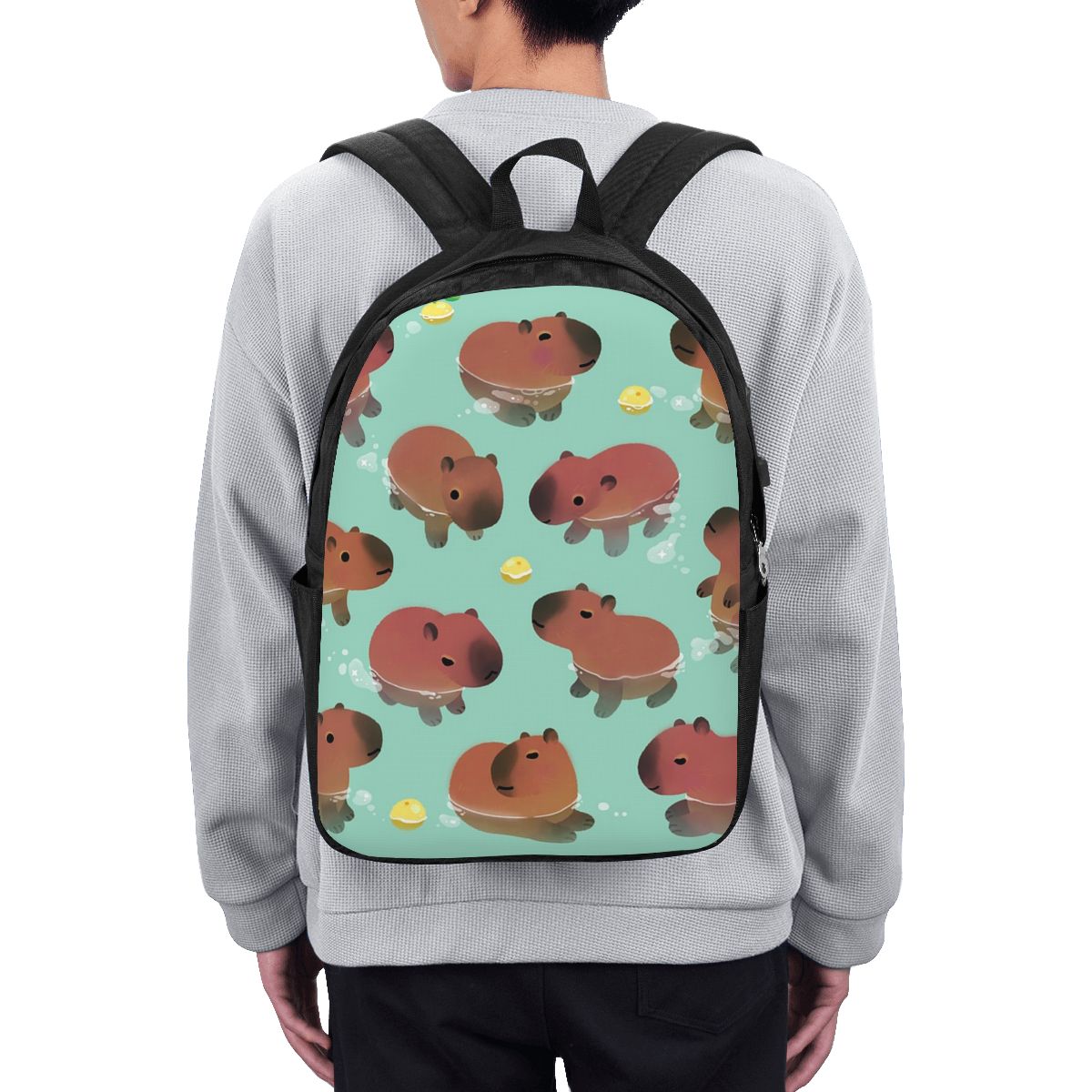 Capybara Animal Pattern Backpa - Women Bags For College incelemesi ve fiyatı