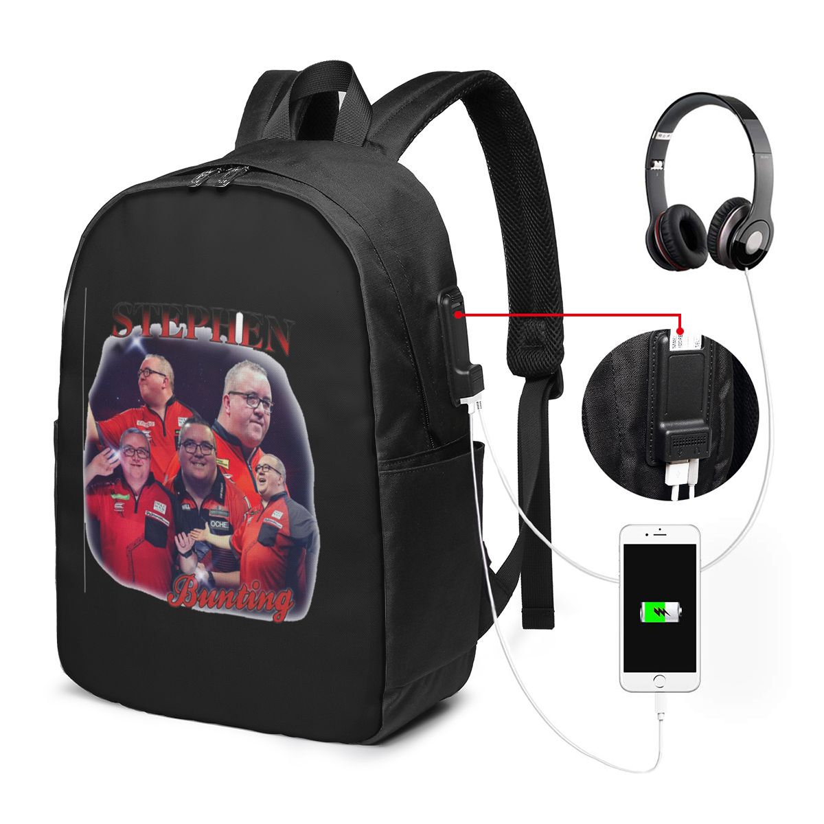 Stephen Bunting Bootleg Backpa - Women Bags For College incelemesi ve fiyatı
