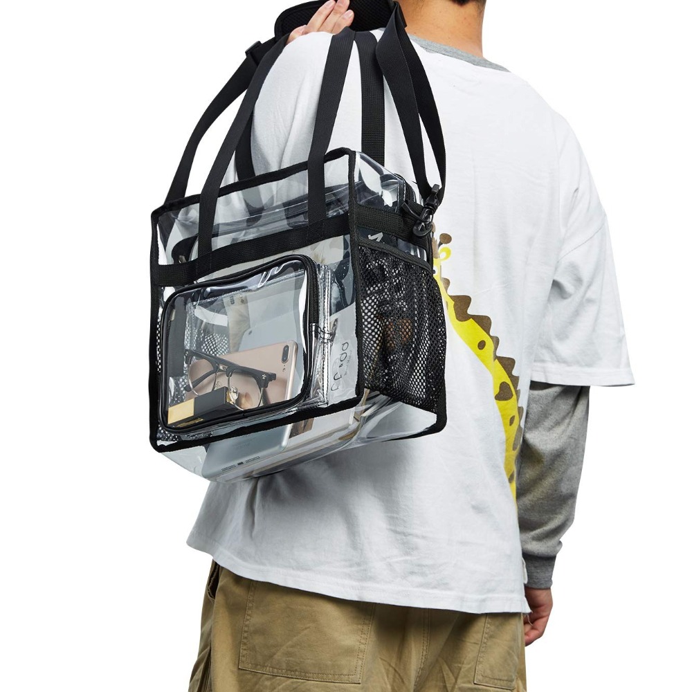 Clear Tote Bag Heavy Duty Plas - Women Bags For Work incelemesi ve fiyatı