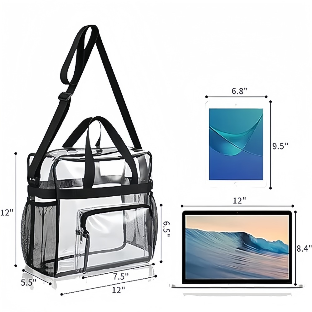 Clear Tote Bag Heavy Duty Plas - Women Bags For Work incelemesi ve fiyatı