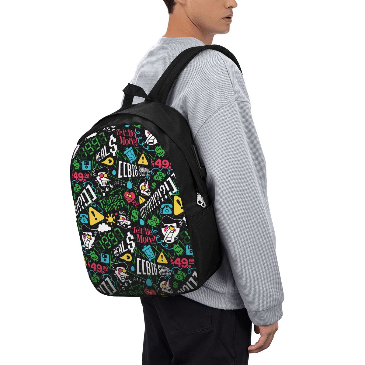 Deltarune SPAMTON G Backpack T - Women Bags For College incelemesi ve fiyatı