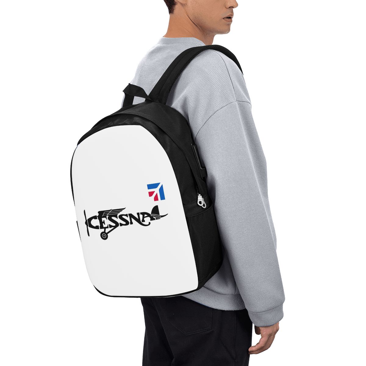 Cessna Logo Backpack Travel No - Women Bags For College incelemesi ve fiyatı