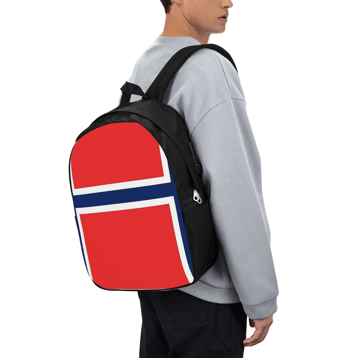 Norway Flag Backpack Travel No - Women Bags For College incelemesi ve fiyatı