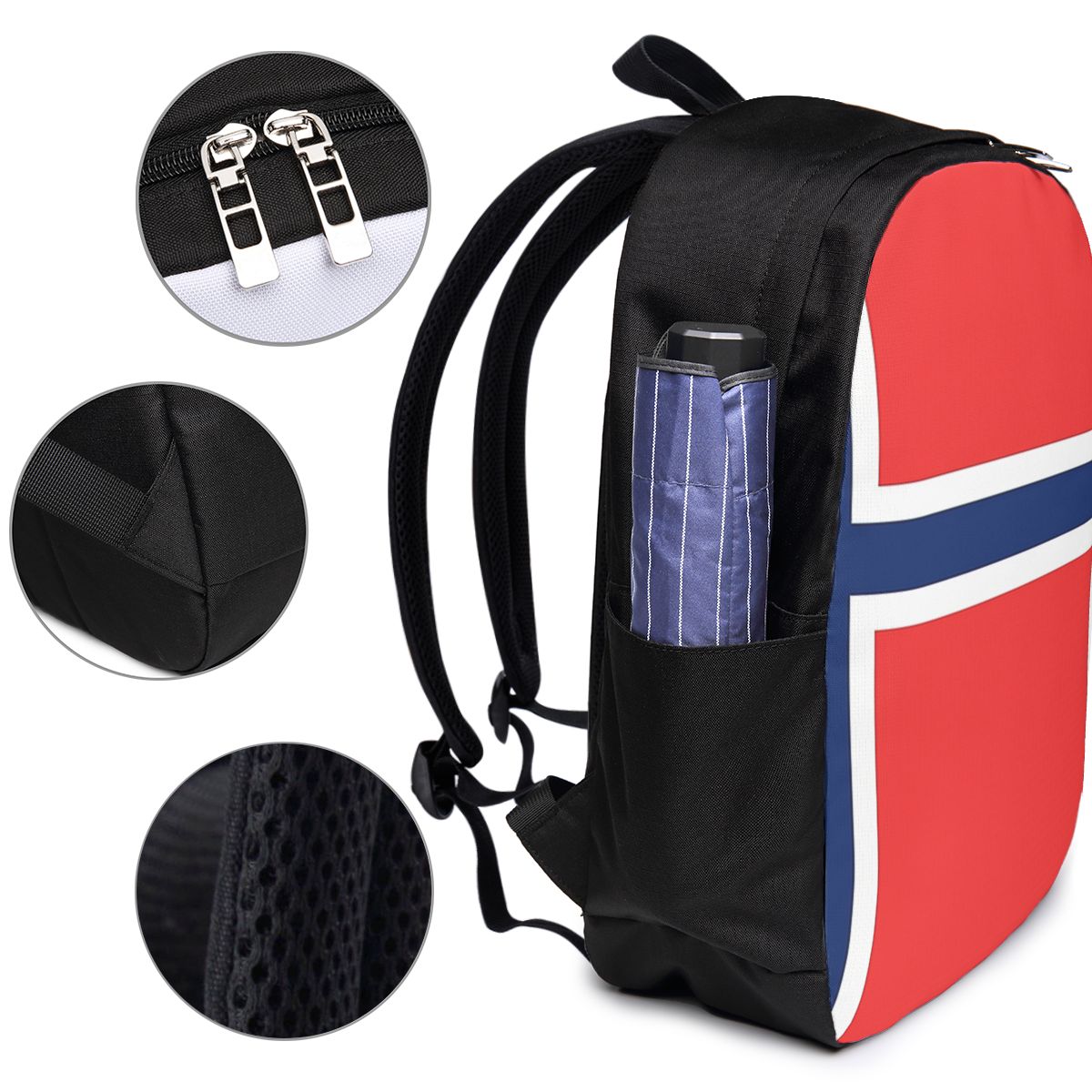 Norway Flag Backpack Travel No - Women Bags For College incelemesi ve fiyatı
