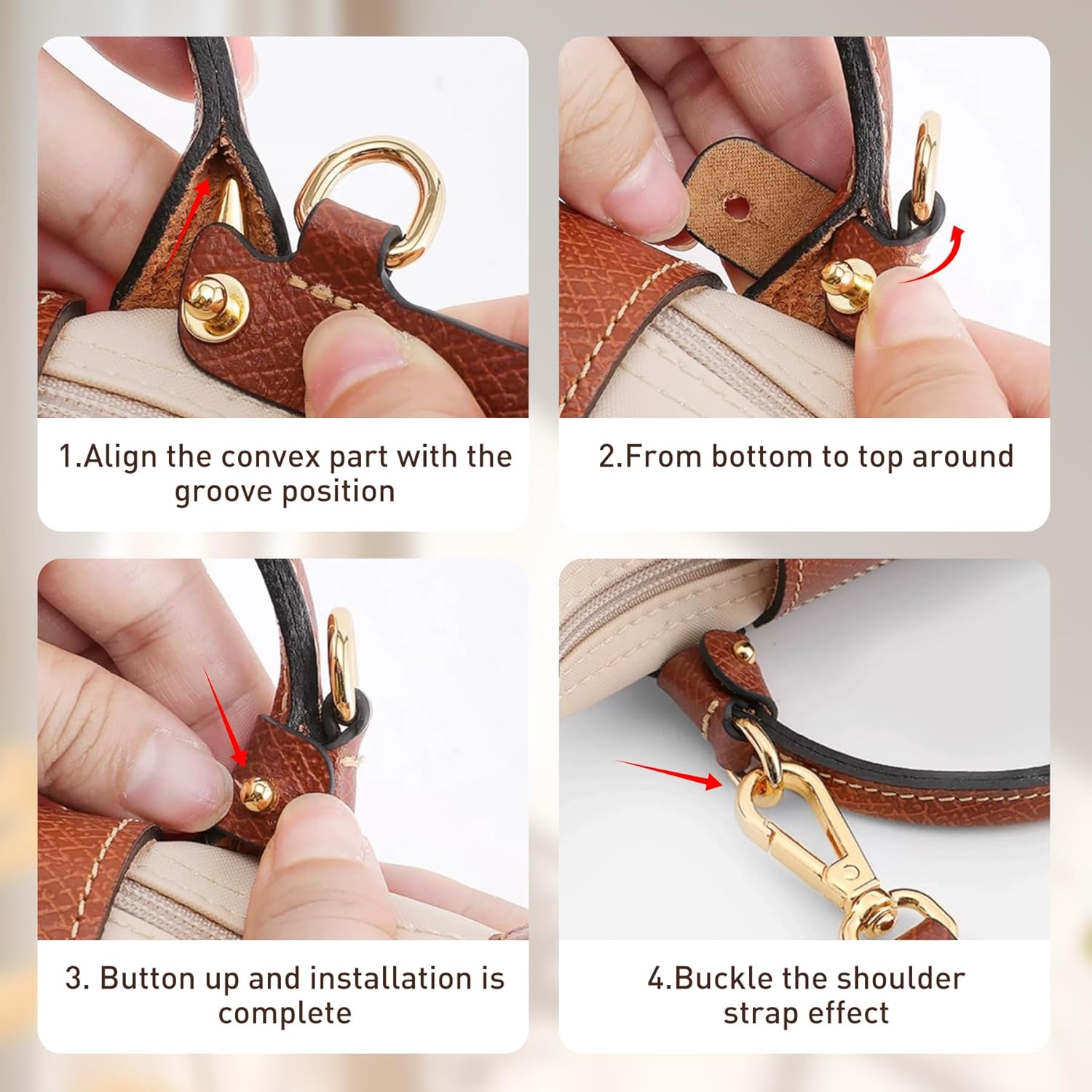 Leather bag shoulder strap for - Women'S Bags Longchamp incelemesi ve fiyatı