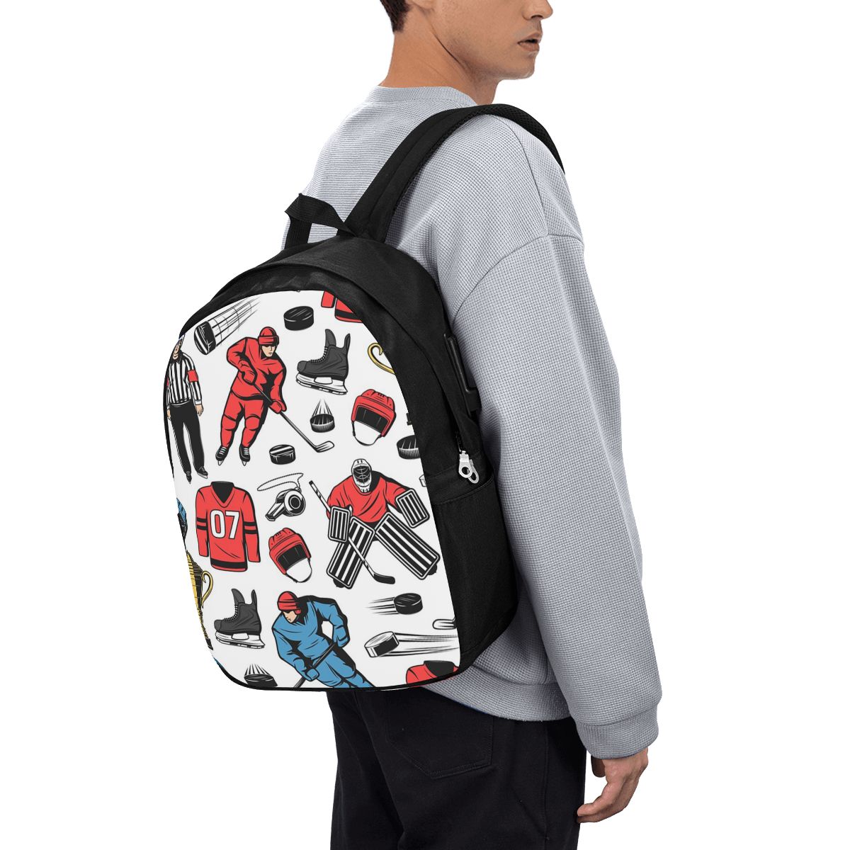 Ice Hockey Players On Rink Bac - Women Bags For College incelemesi ve fiyatı