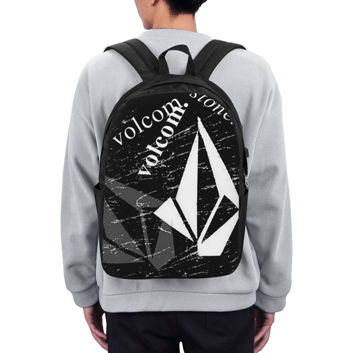 V-Volcom Logo Backpack Travel  - Women Bags For College incelemesi ve fiyatı