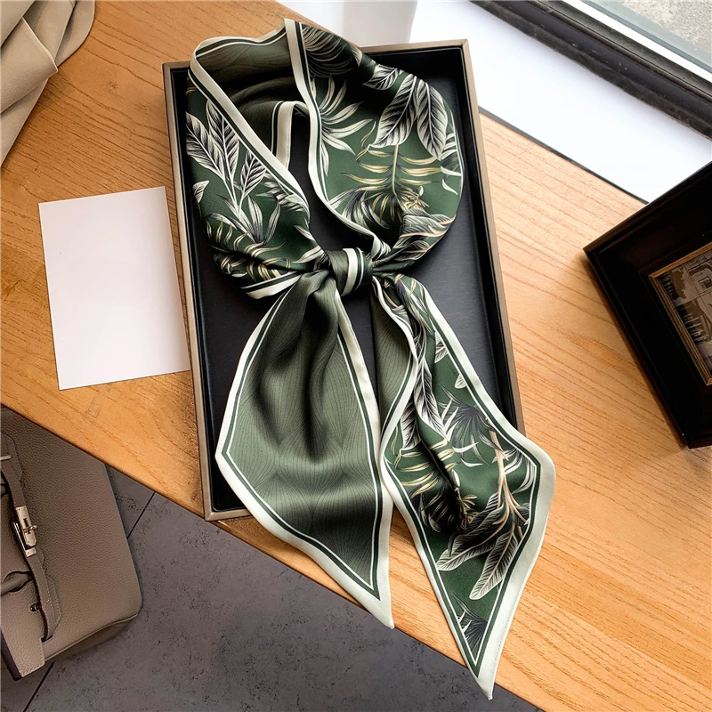 Luxury Long Silk Scarf Female  - Women Bags Online incelemesi ve fiyatı