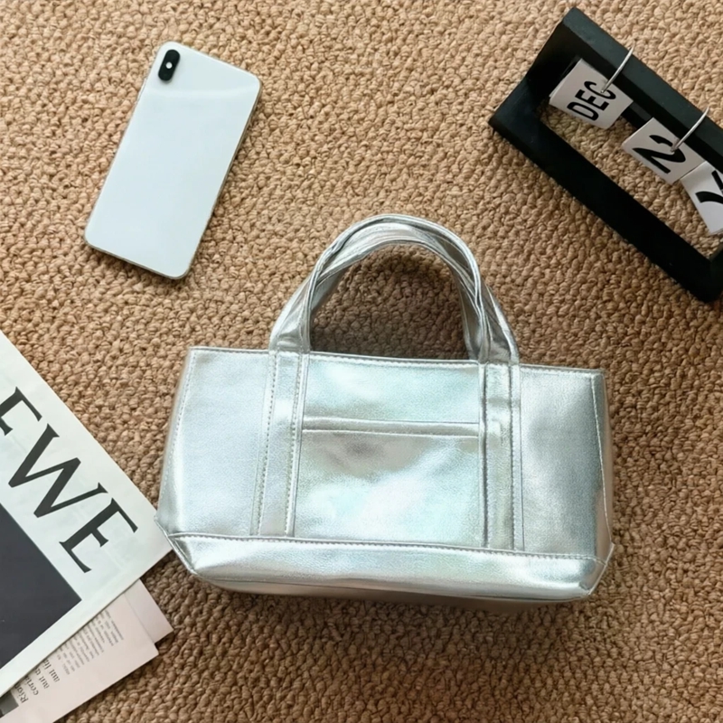 Women Bag Silver Mini Small Sq - Women'S Vogue Bags incelemesi ve fiyatı