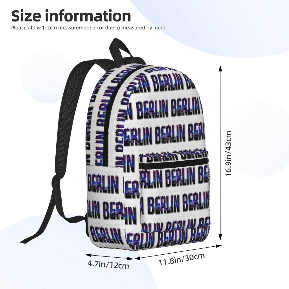 Berlin Germany Backpack Daypac - Women Bags Germany incelemesi ve fiyatı