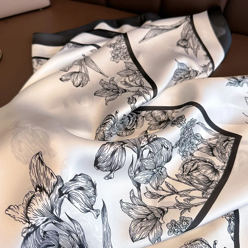70*70cm Luxury Floral Print Si - Women Bags Online incelemesi ve fiyatı