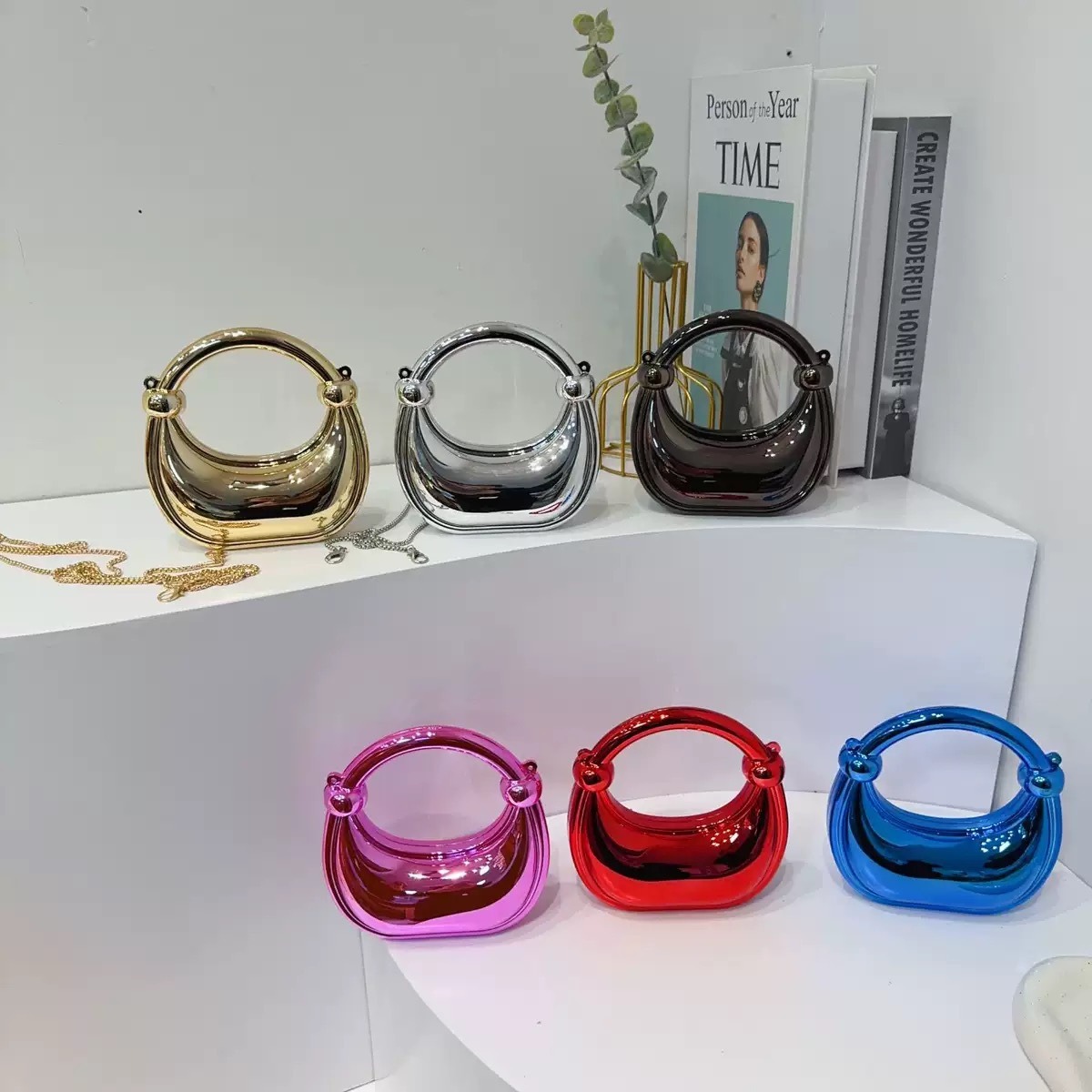 Mini Golden Evening Bag Purses - Women Bags Online incelemesi ve fiyatı