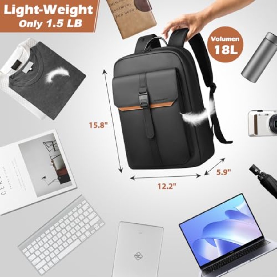 Slim Laptop Backpack for Men W - Women Bags For Work incelemesi ve fiyatı