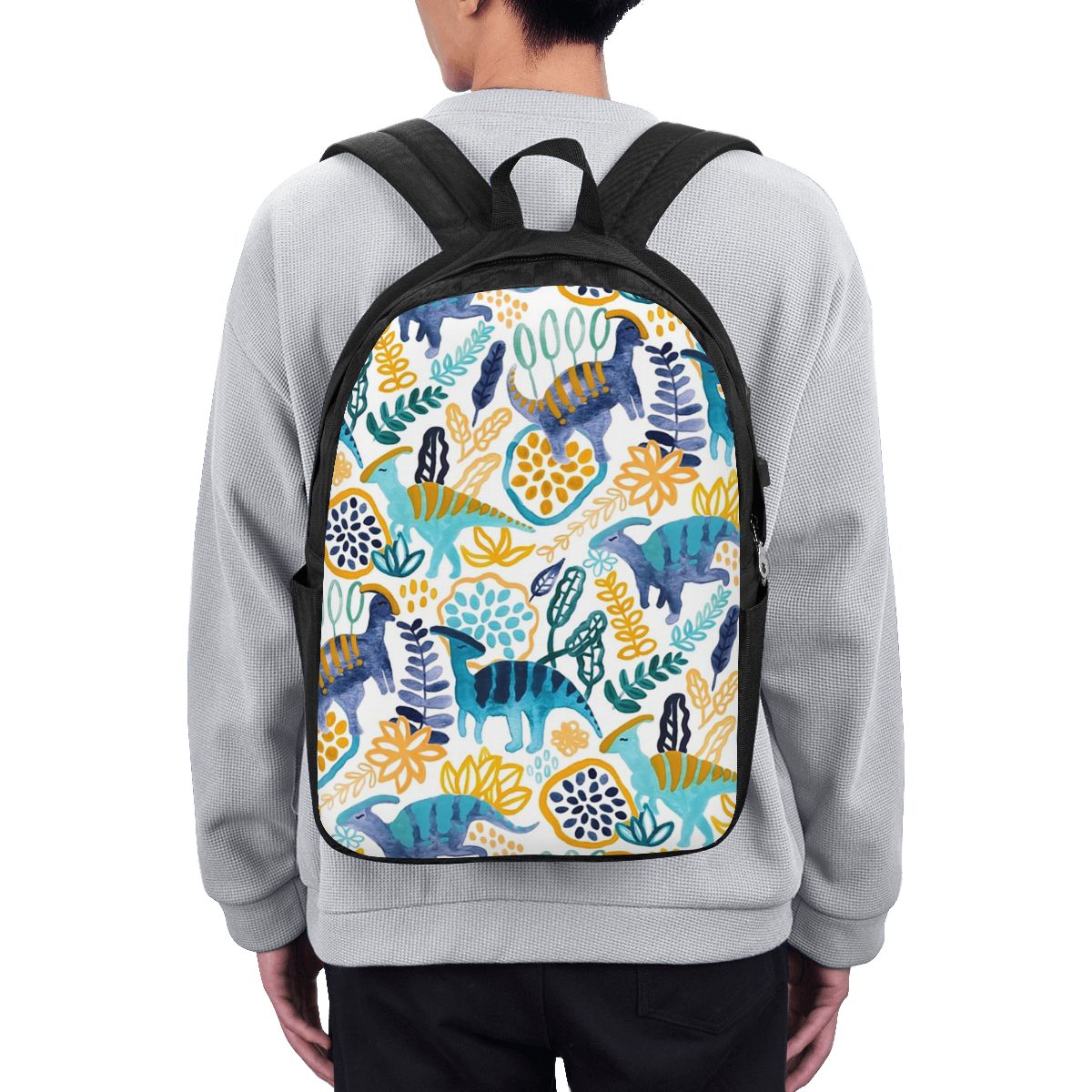 Gouache Parasaurolophuses Back - Women Bags For College incelemesi ve fiyatı