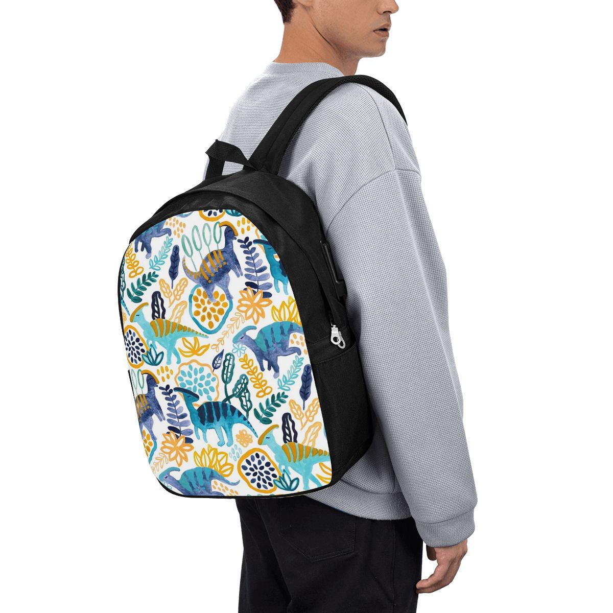 Gouache Parasaurolophuses Back - Women Bags For College incelemesi ve fiyatı