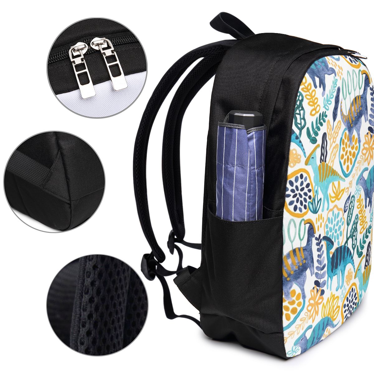 Gouache Parasaurolophuses Back - Women Bags For College incelemesi ve fiyatı
