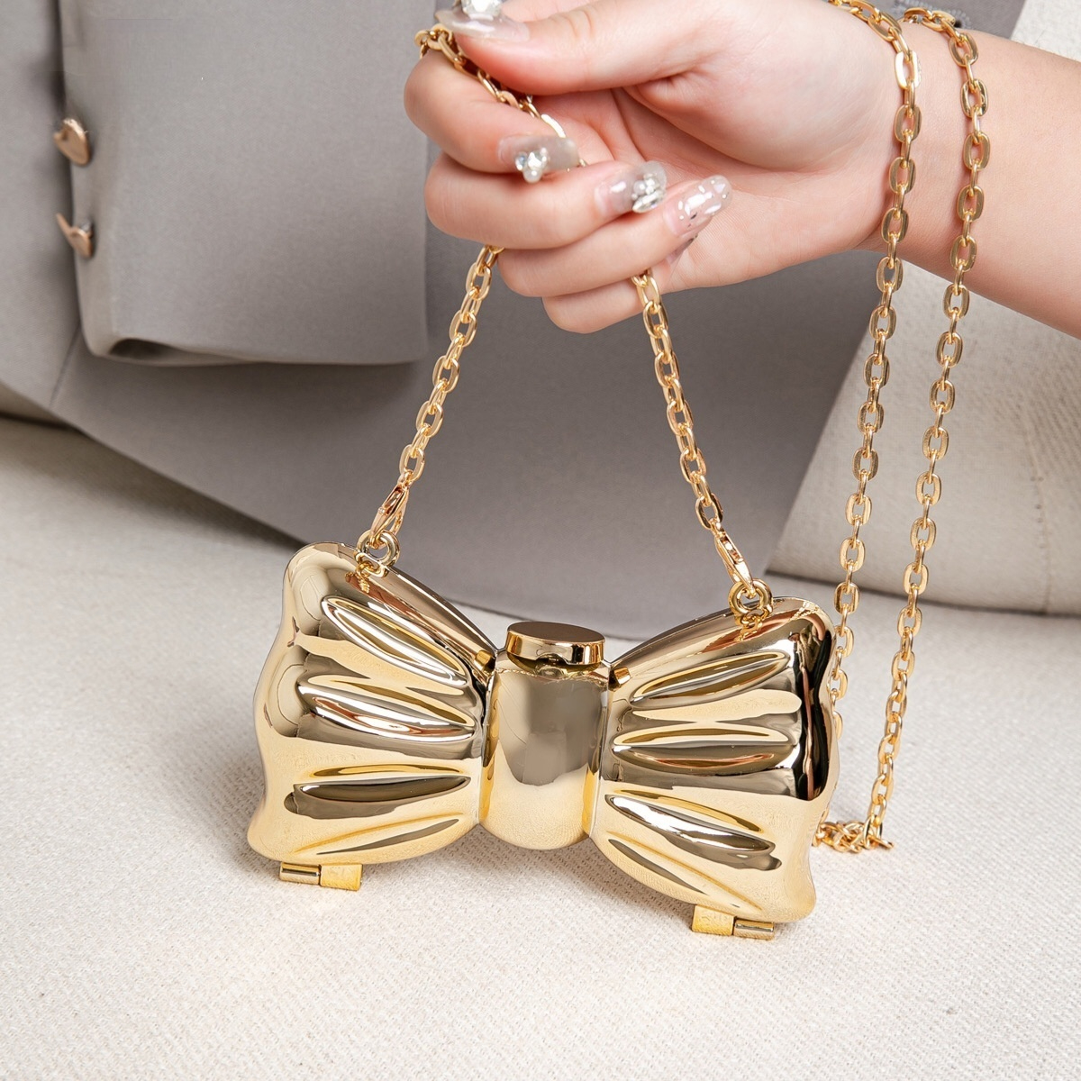 Luxury Fashion Metal Mini Hand - Women Bags Online incelemesi ve fiyatı